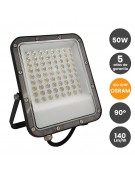 Foco Proyector Exterior LED 50W OSRAM CHIP 140Lm/W - 3 Años de garantia