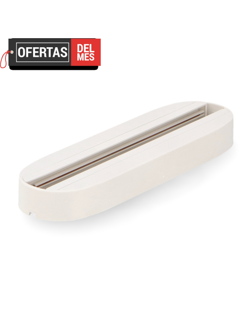 Base de Superficie Con Carril Blanco Monofásico