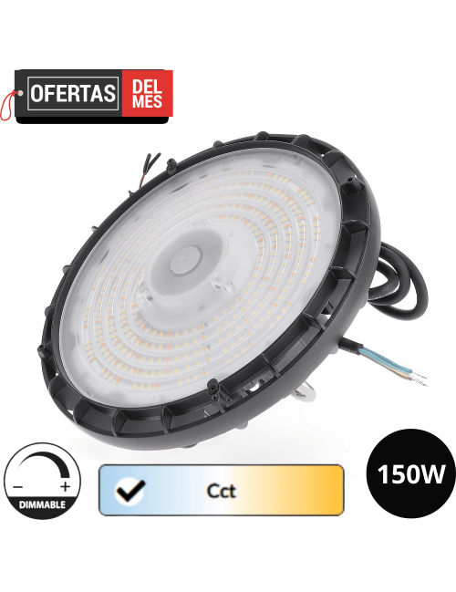 Campana Ufo Led Serie Multioptical 150W 0-10V