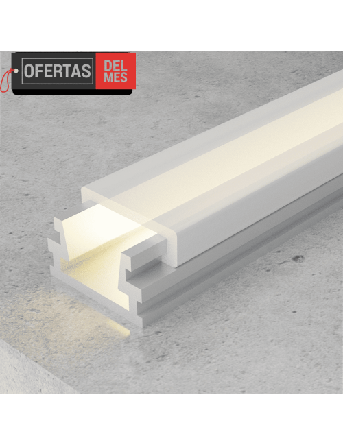 Perfil de Aluminio Slim - 2 Metros