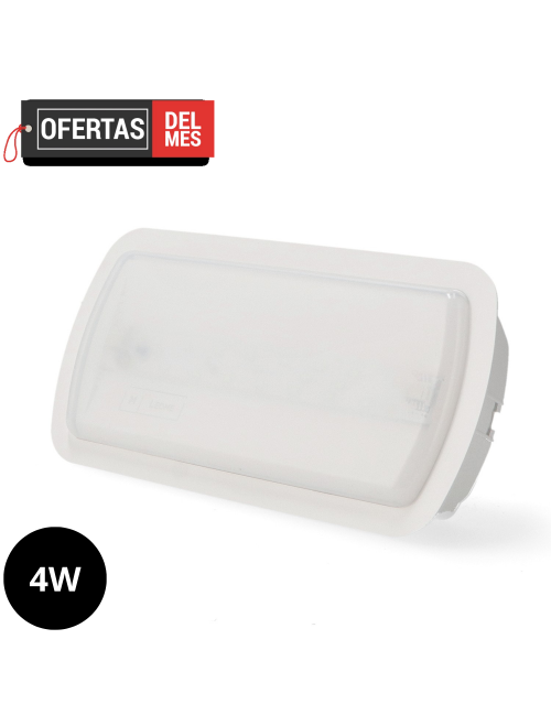 Emergencia Led 4W Zovy Autotest / Permanente / No Permanente