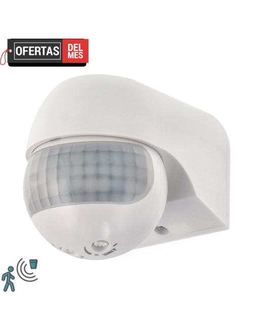 Detector de Movimiento Pir 180º Superficie Whitehi