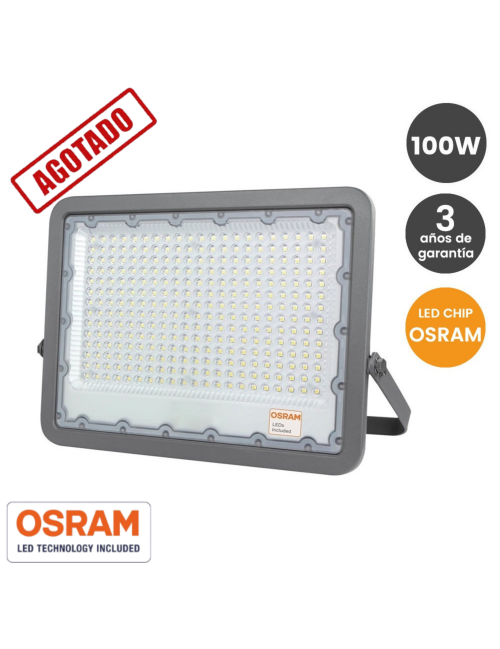 Foco Proyector LED 100W IP65 OSRAM Chip