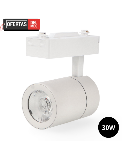 Foco Led Para Carril Clean 30W Monofásico Cct