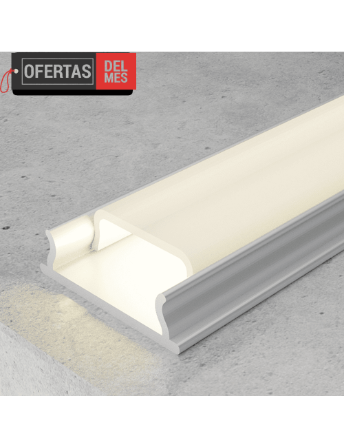 Perfil de Aluminio Flexible - 2 Metros