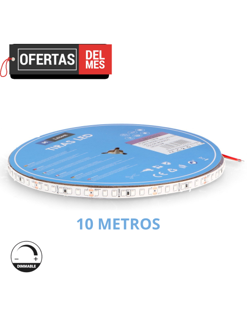 Tira Led 24V Smd Ziadna Ip20 10W/m Uv - 10 Metros