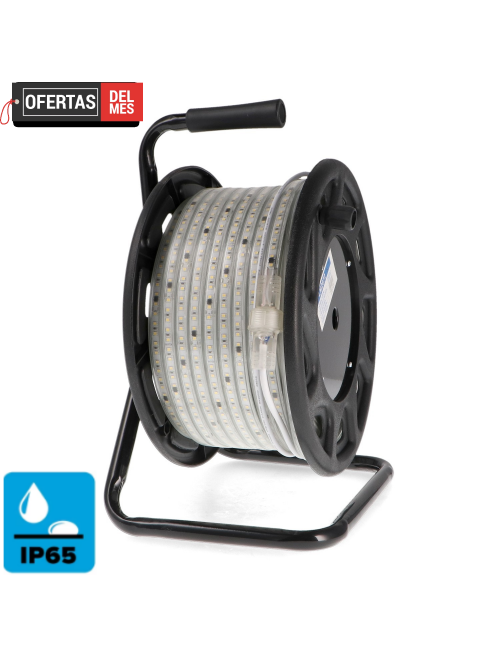 Tira de Led 220V Smd Work 12W/m Con Bobina - 50 Metros