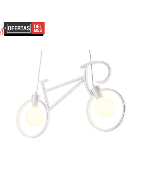 Lámpara de Techo Vintage 2L Bicycle White