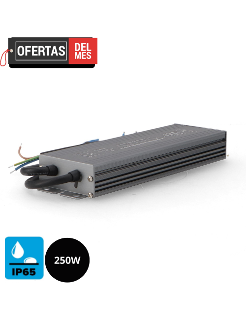 Fuente de Alimentación Para Tiras Led 250W 12Vdc Ip65