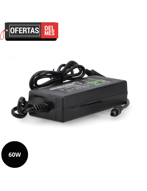 Adaptador de Corriente Para Tiras Led 60W 24Vdc