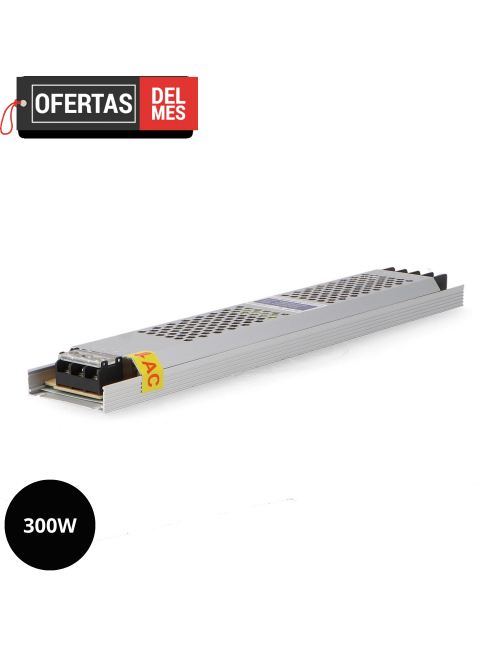 Fuentes de Alimentación Slim Para Tiras Led 300W 24Vdc