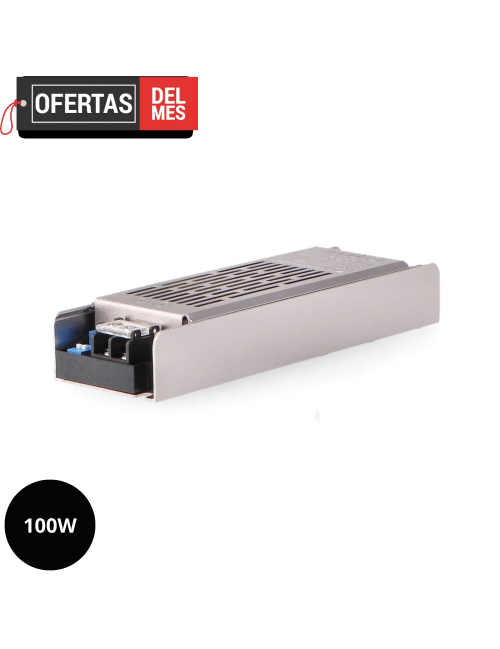 Fuentes de Alimentación Slim Para Tiras Led 100W 24Vdc