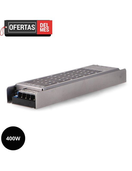 Fuentes de Alimentación Slim Para Tiras Led 400W 24Vdc