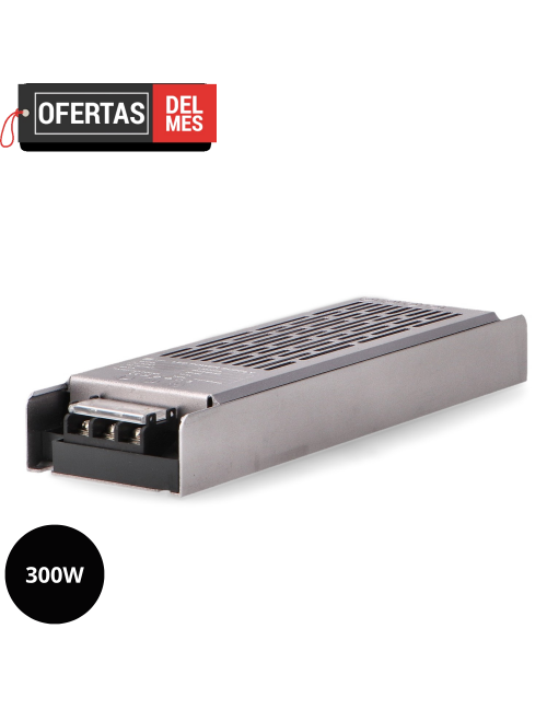 Fuentes de Alimentación Slim Para Tiras Led 300W 24Vdc