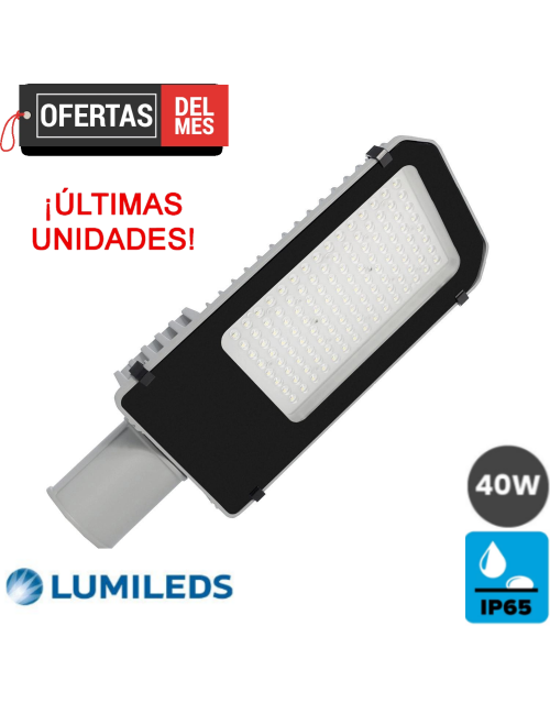 Farola LED 40W LUMILEDS Gris