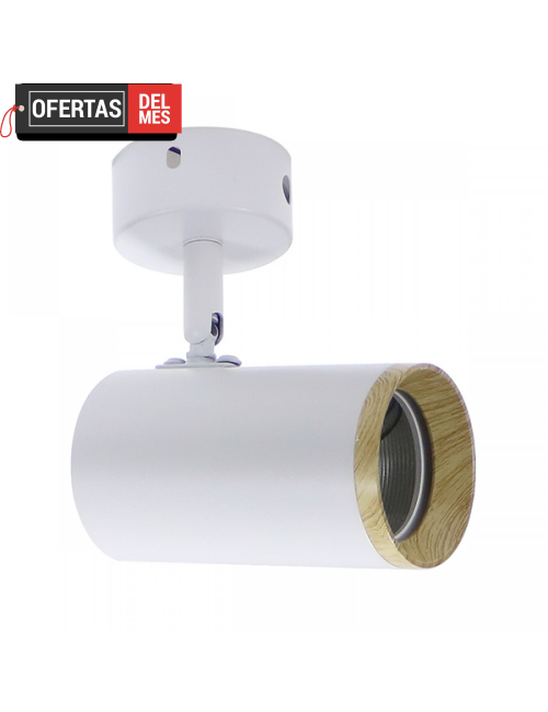 Aplique de Techo Gu10 Orientable Country 1 Foco