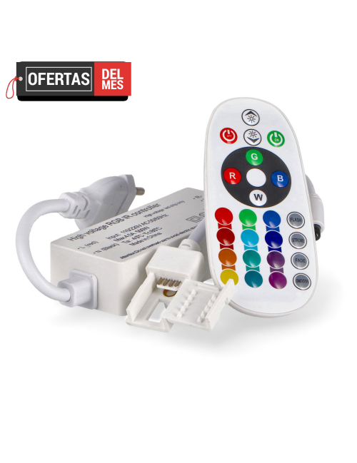 Controlador Para Tiras Led Rgb Fast 220V Con Mando