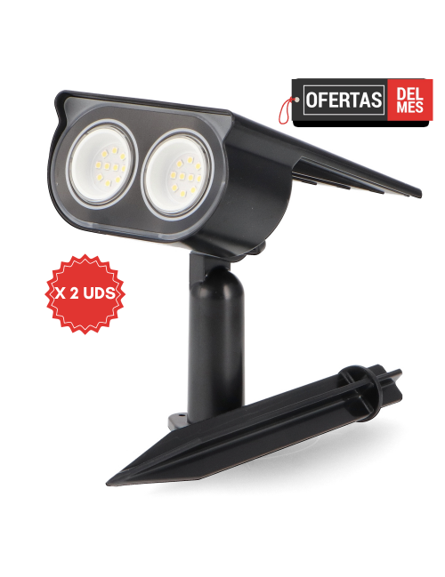 Foco Solar Led Con Pincho Owl 