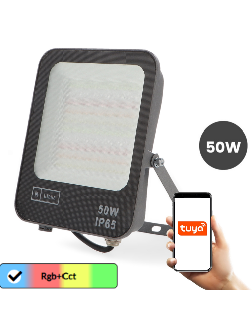 Foco Proyector Led Smarhome 50W Rgb+Cct