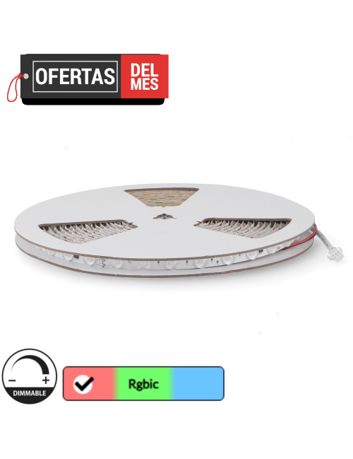 Tira de Led Digital 24V Dc Smd2835 Otical Ip20 42 Led/m – 10 Metros