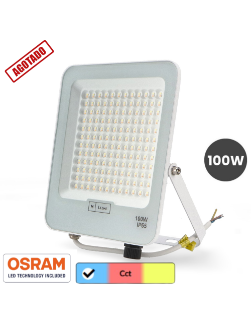 Foco Proyector LED White 100W CCT