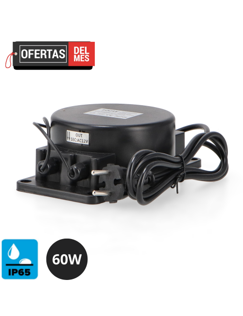 Fuente de Alimentación 60W 12Vac Ip67 Para Piscina
