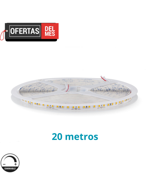 Tira Led 24V Dc Smd2835 Ziadna Ip20 12W/m - 20 Metros