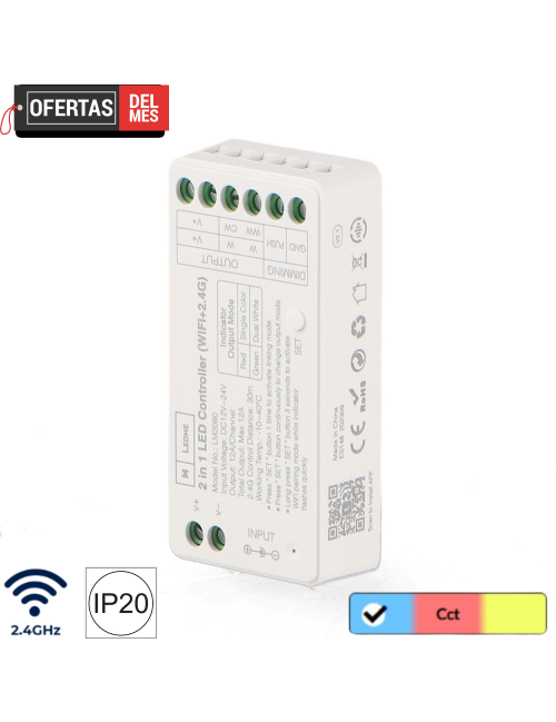 Controlador Regulador Led Monocolor/cct