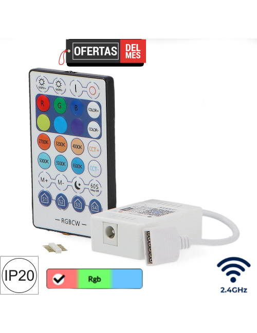 Controlador Wifi Para Tiras Led Rgb+Cct