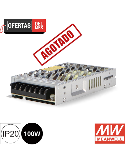 Fuentes de Alimentación Para Tiras Led Mean Well 100W 12Vdc