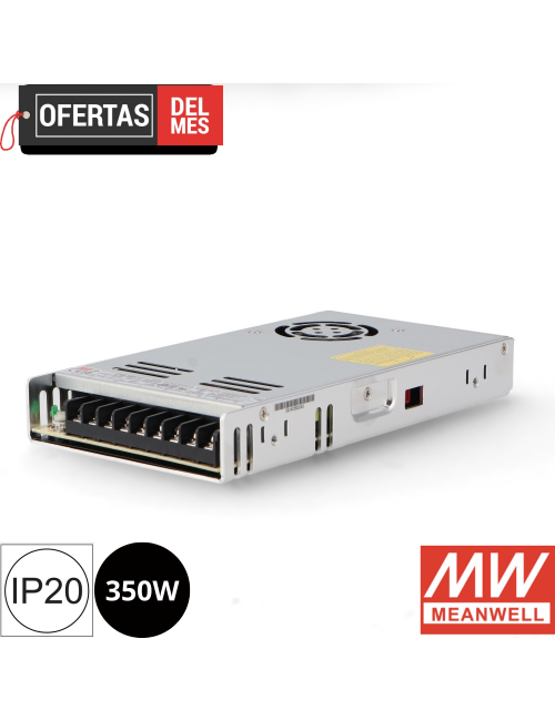 Fuentes de Alimentación Para Tiras Led Mean Well 350W 12Vdc