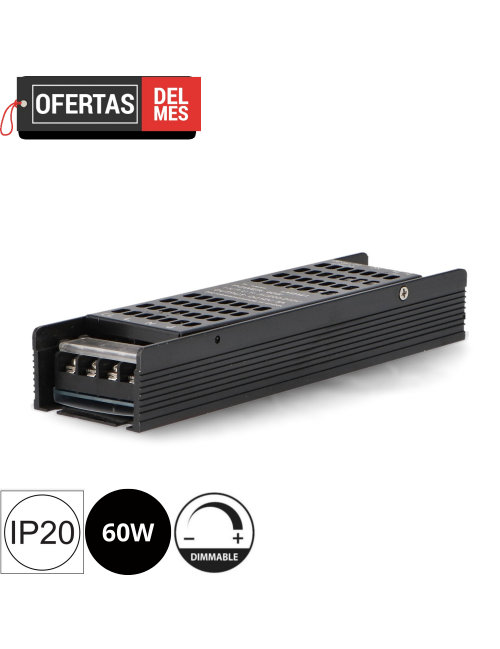   Fuente de Alimentación Dimable 0-10V Led 60W 12Vdc