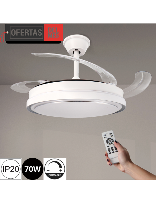 Ventilador de Techo Led White Mark ø107 Cm