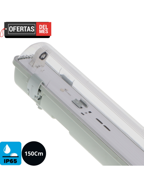 Pantalla Estanca Para un Tubo Led Platno 1500 mm