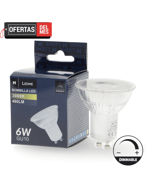 Bombilla Led Gu10 Next Plus 6W Dimmable