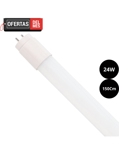 Tubo Led T8 1500 Mm Stak 24W Cristal Conexión un Lateral