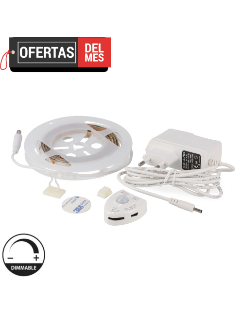 Kit Tira de Led 12V Dc Smd2835 Bed Lighting Ip20 - 1.20 Metros