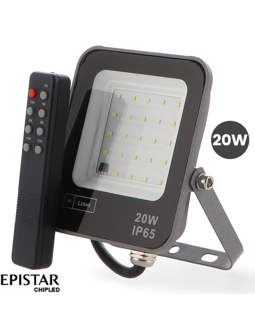 Foco Proyector Led Napoli 20W Con Sensor de Movimiento