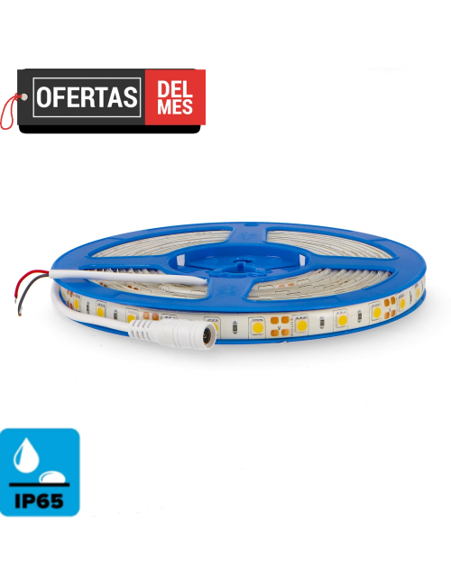 Tira de Led 12V Dc Smd5050 Videny Ip65 60 Led/m - 5 Metros