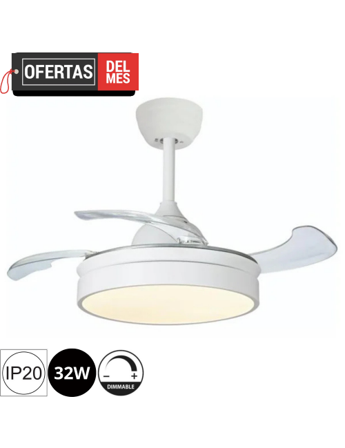 Ventilador de Techo Led Messed