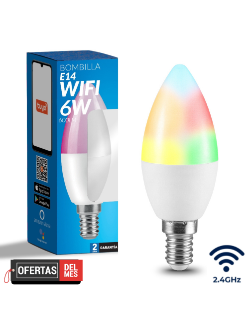 Bombilla Led Smarthome C37 6W