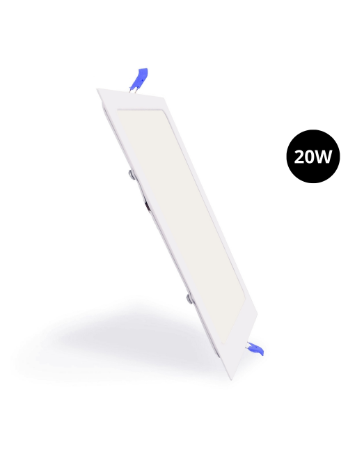 Panel Led Cuadrado Serie Slim 20W