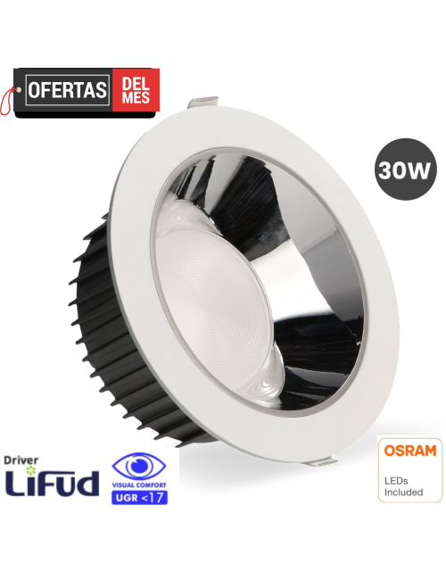 Foco Downlight Led Bless 30W