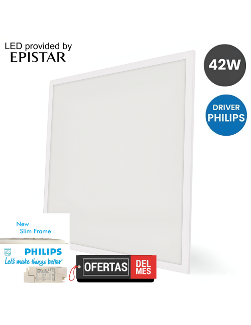 Panel Led Serie Trielle 60X60 Cm 42W No Flicker