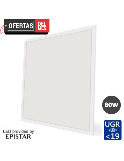 Panel Led Serie Trielle 60X60 Cm 60W