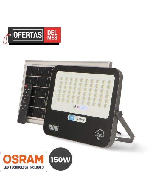 Foco Proyector Led Solar Milan 150W