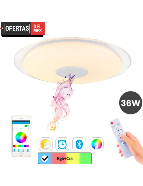 Plafón Led Magic Rgb+Cct 36W