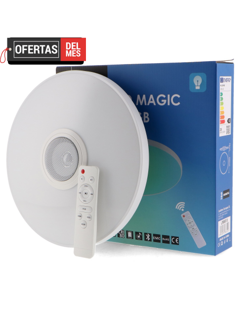 Plafón Led Magic 25W Rgb+Cct