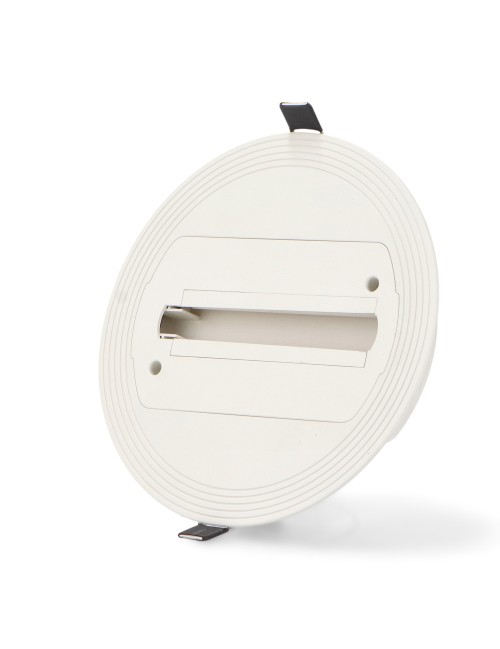Base Empotrable Con Carril Blanco Monofásico