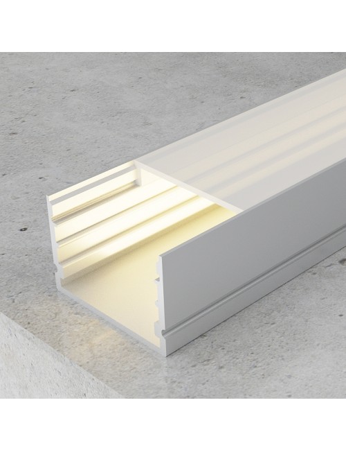 Perfil de Aluminio Wefu - 2 Metros
